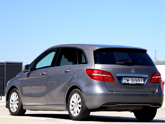 Mercedes-Benz Klasa B cena 58600 przebieg: 116276, rok produkcji 2015 z Różan małe 667